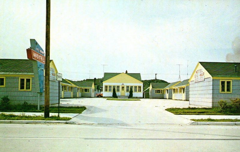 Gil-Mar Motel - Vintage Postcard